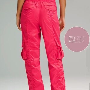 NWT Size M Lululemon Dance Studio Relaxed-Fit Mid-Rise Cargo Pant- Glaze Pink